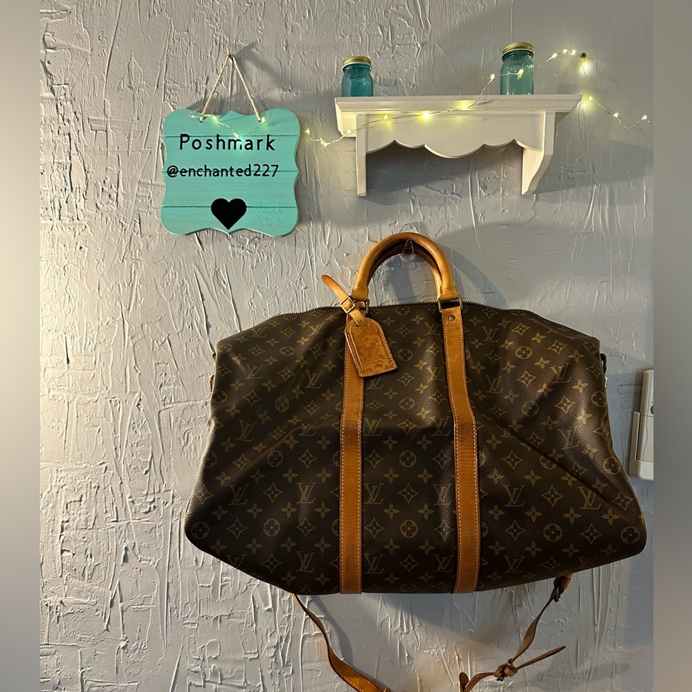 Genuine vintage Louis Vuitton Keepall 50 weekender duffle
